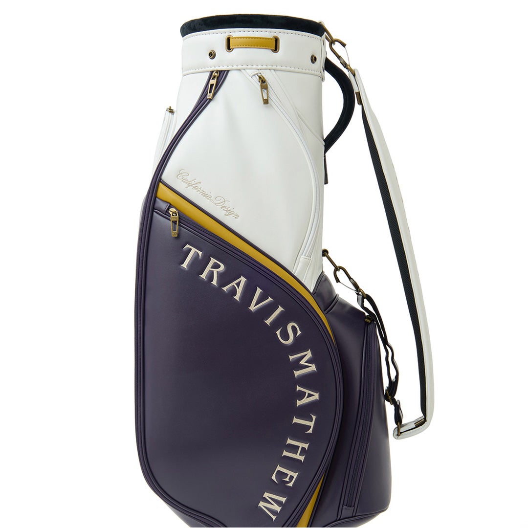 [トラヴィスマシュー]TRAVISMATHEW ユニセックス SC カートバッグ　パープル　詳細12