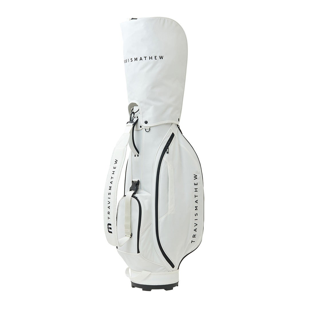 TRAVISMATHEW [トラヴィスマシュー]ユニセックス MP カートバッグ　ホワイト　詳細4