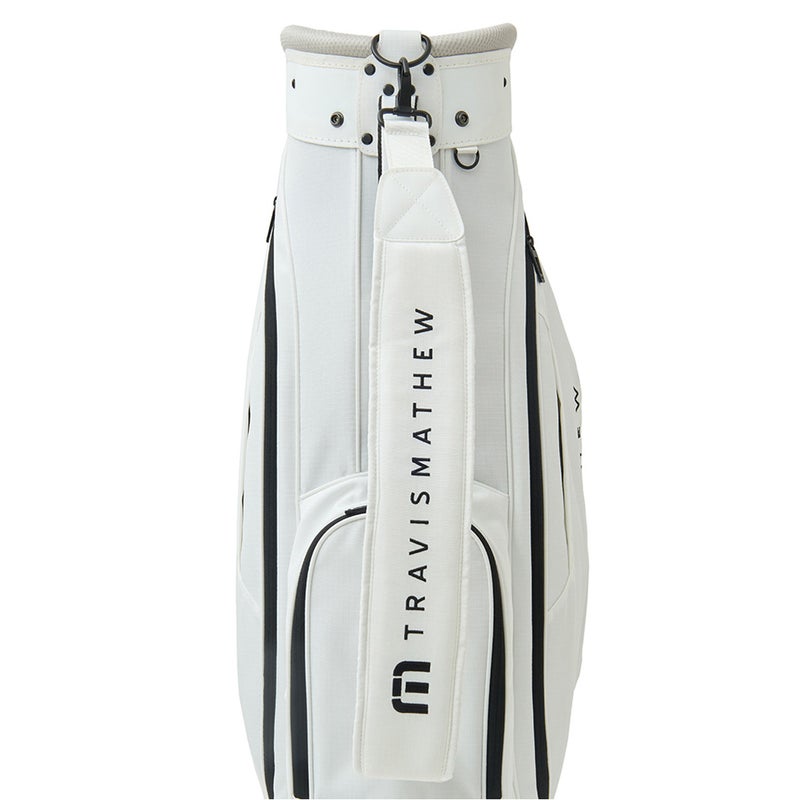 TRAVISMATHEW [トラヴィスマシュー]ユニセックス MP カートバッグ　ホワイト　詳細8