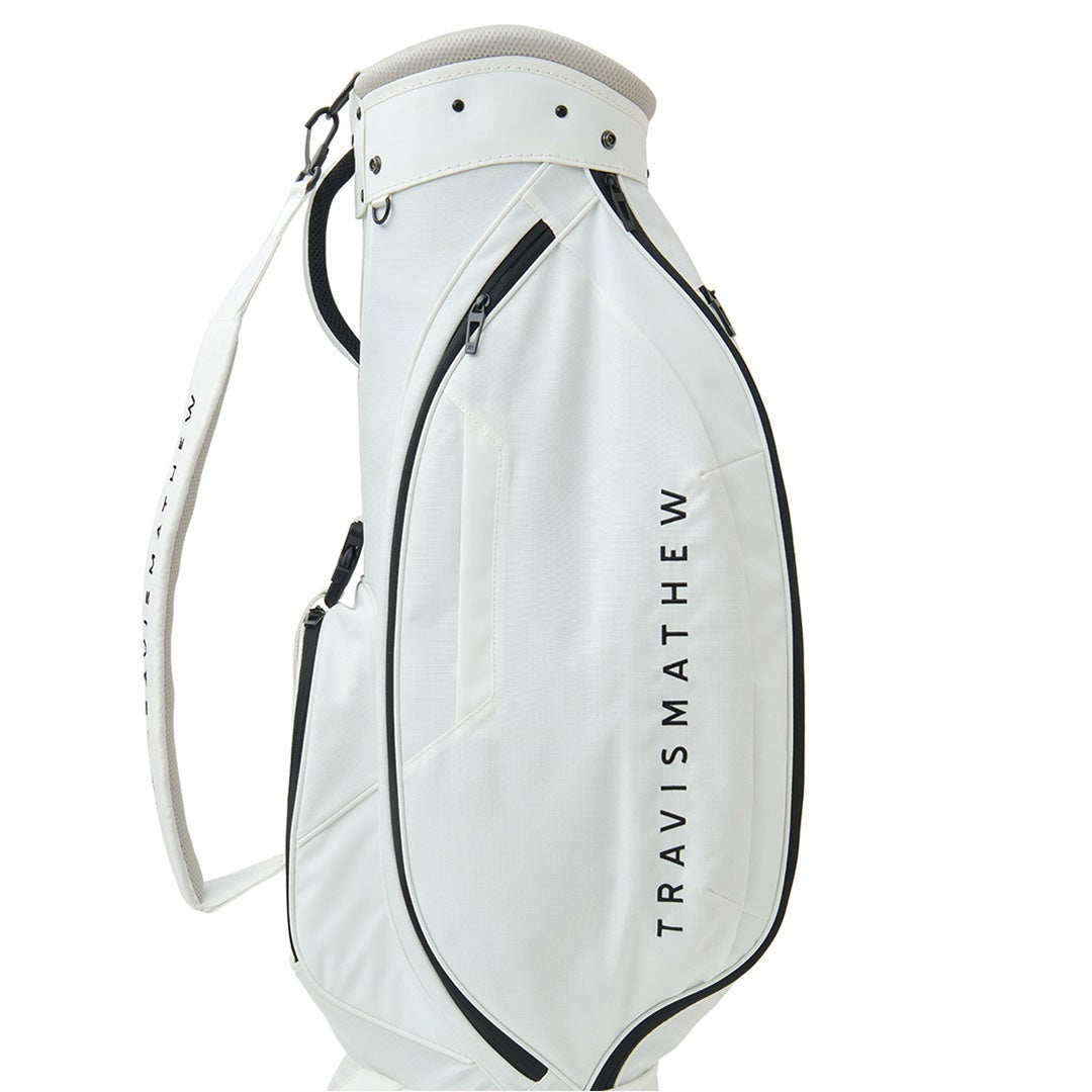 TRAVISMATHEW [トラヴィスマシュー]ユニセックス MP カートバッグ　ホワイト　詳細10