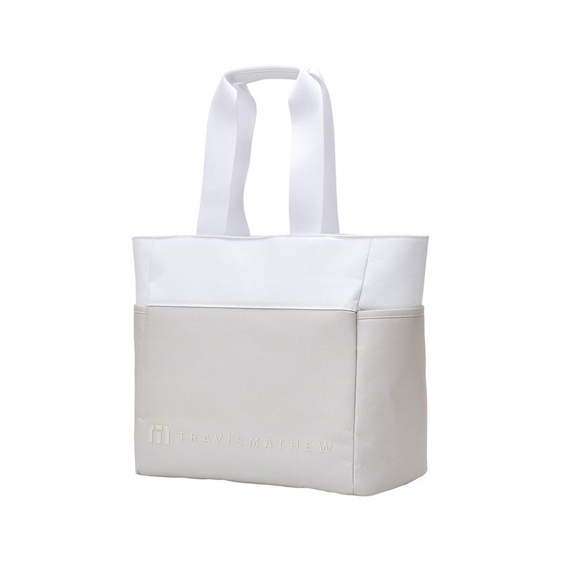 TRAVISMATHEW [トラヴィスマシュー]ユニセックス RTM トートバッグ　アイボリー　詳細3