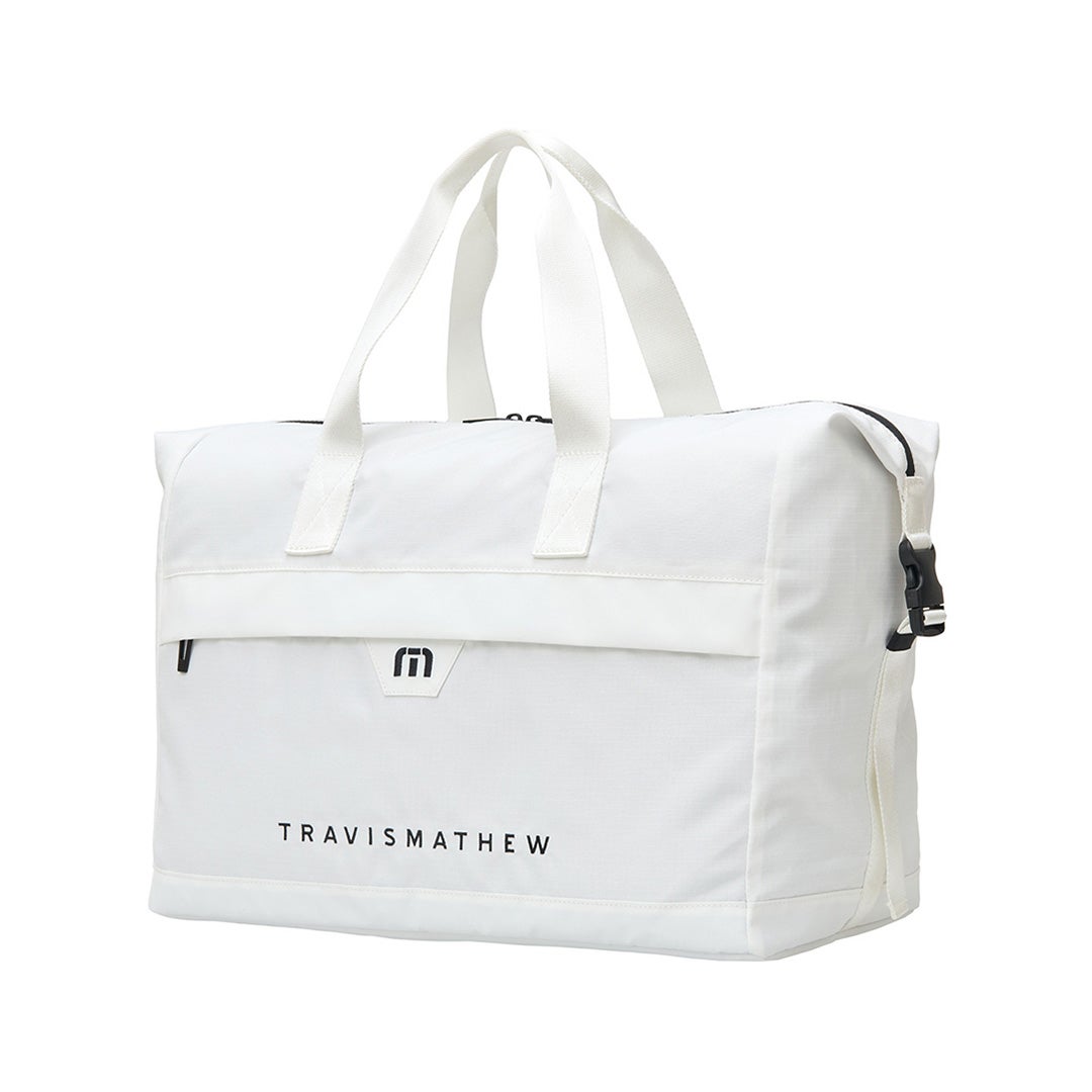 TRAVISMATHEW [トラヴィスマシュー]ユニセックス MP ボストンバッグ　ホワイト　詳細2