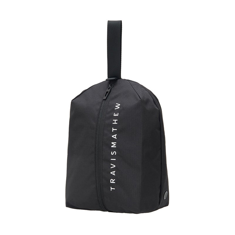 TRAVISMATHEW [トラヴィスマシュー]ユニセックス MP シューズバッグ　ブラック　詳細1