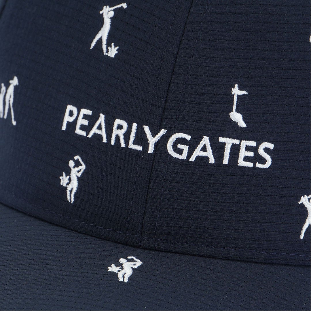 ゴルフ　キャップ　PEARLY GATES ニューバランス　6点おまとめ パーリーゲイツ]メンズ ゴルフ柄刺繍キャップ (UNISEX) | 【公式