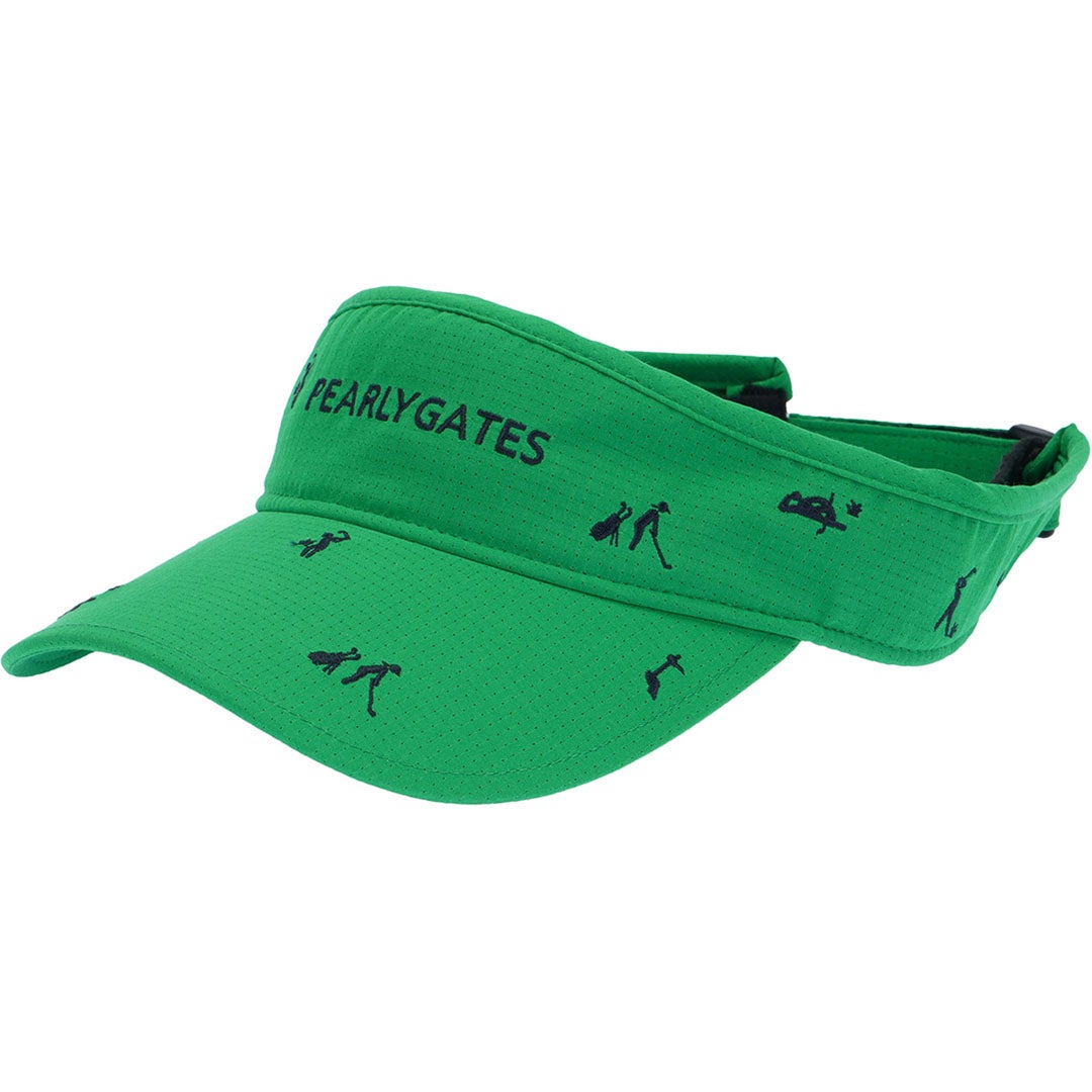 [パーリーゲイツ]メンズ ゴルフ柄刺繍バイザー (UNISEX)　詳細8