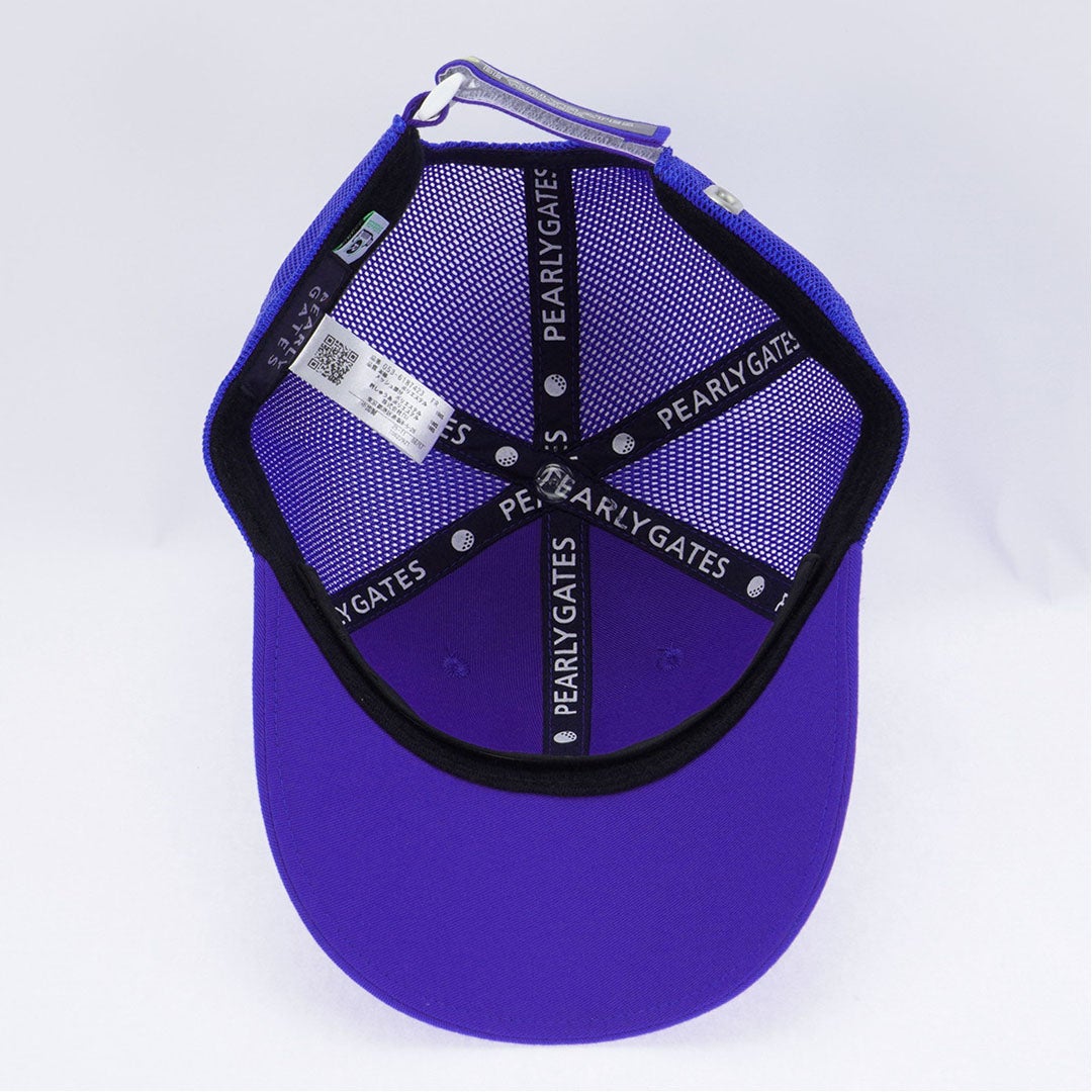 [パーリーゲイツ]メンズ 【PG is PG】メッシュ×リサイクルツイルキャップ (UNISEX)　詳細4