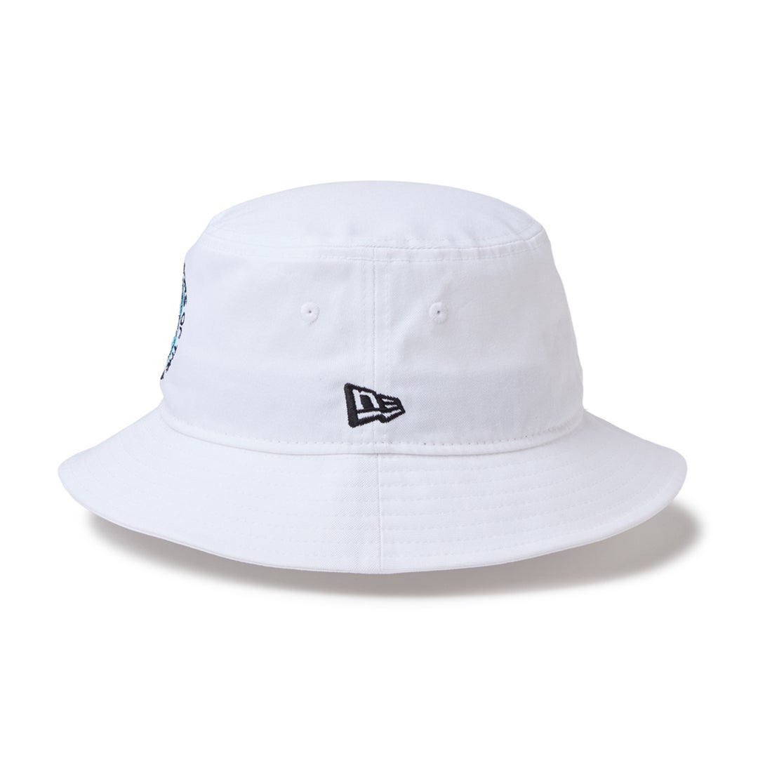 [ニューエラ]メンズ GF BUCKET01 CIRCLE LOGO WHI　詳細2