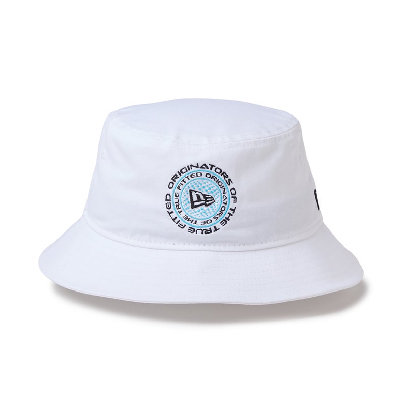 [ニューエラ]メンズ GF BUCKET01 CIRCLE LOGO WHI　詳細3