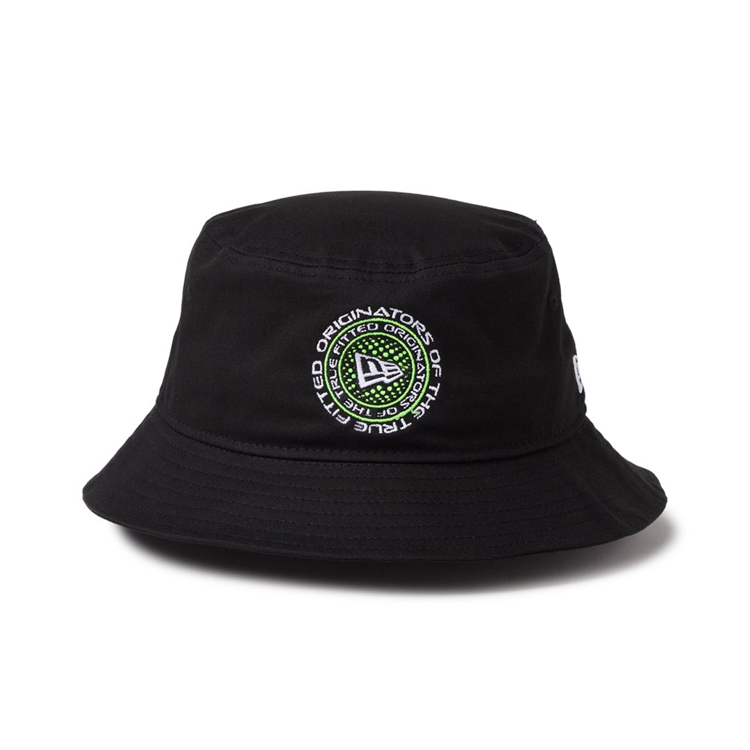 [ニューエラ]メンズ GF BUCKET01 CIRCLE LOGO BLK　詳細3