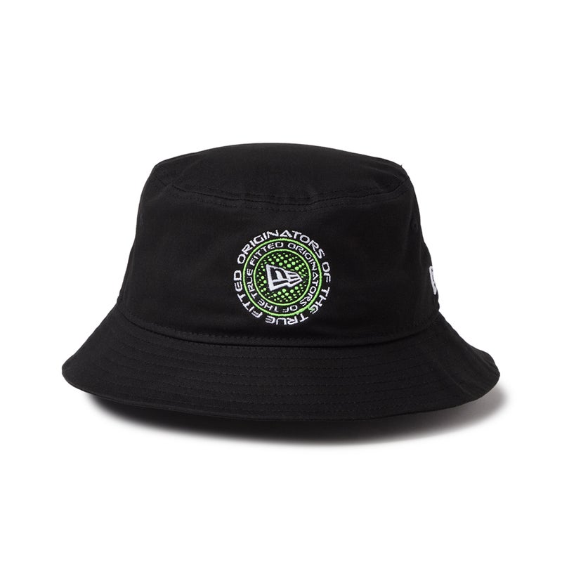 [ニューエラ]メンズ GF BUCKET01 CIRCLE LOGO BLK　詳細3