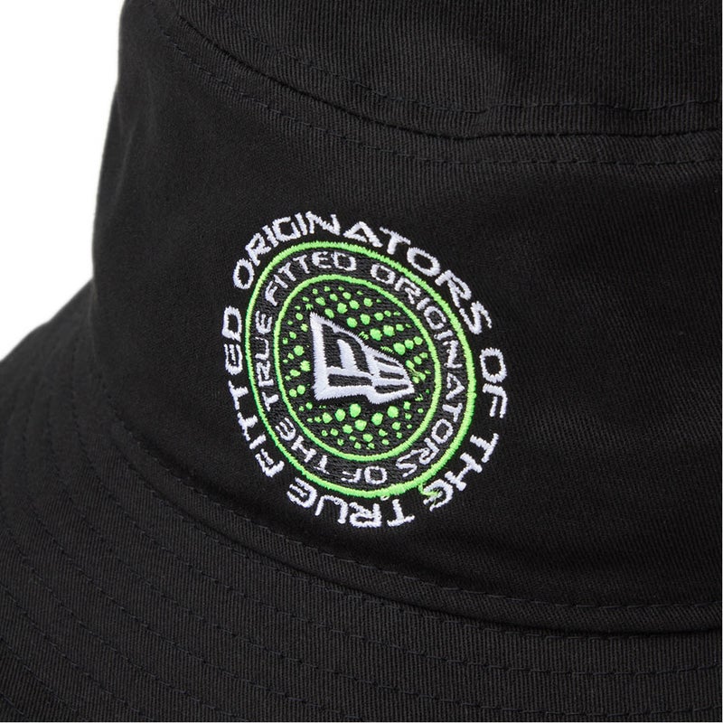 [ニューエラ]メンズ GF BUCKET01 CIRCLE LOGO BLK　詳細8