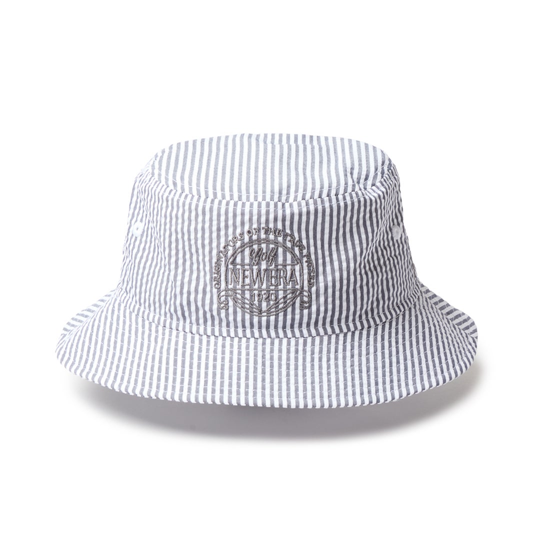 [ニューエラ]メンズ GF BUCKET01 SEERSUCKER STRIPE　詳細2