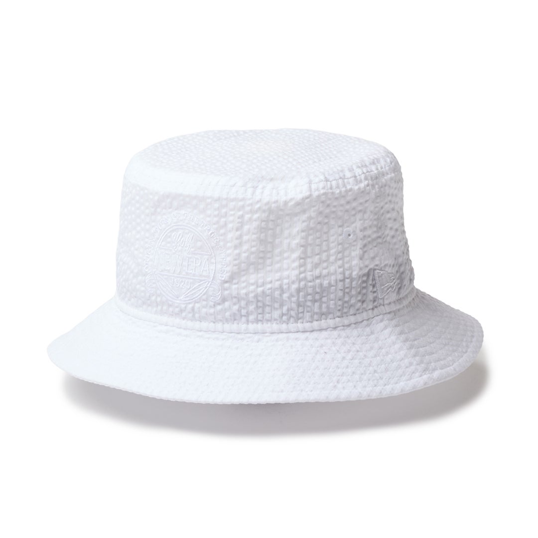  [ニューエラ]メンズ GF BUCKET01 SEERSUCKER WHI 261　詳細1