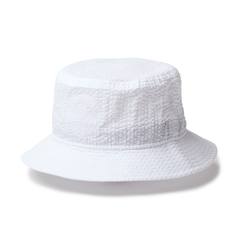  [ニューエラ]メンズ GF BUCKET01 SEERSUCKER WHI 261　詳細1