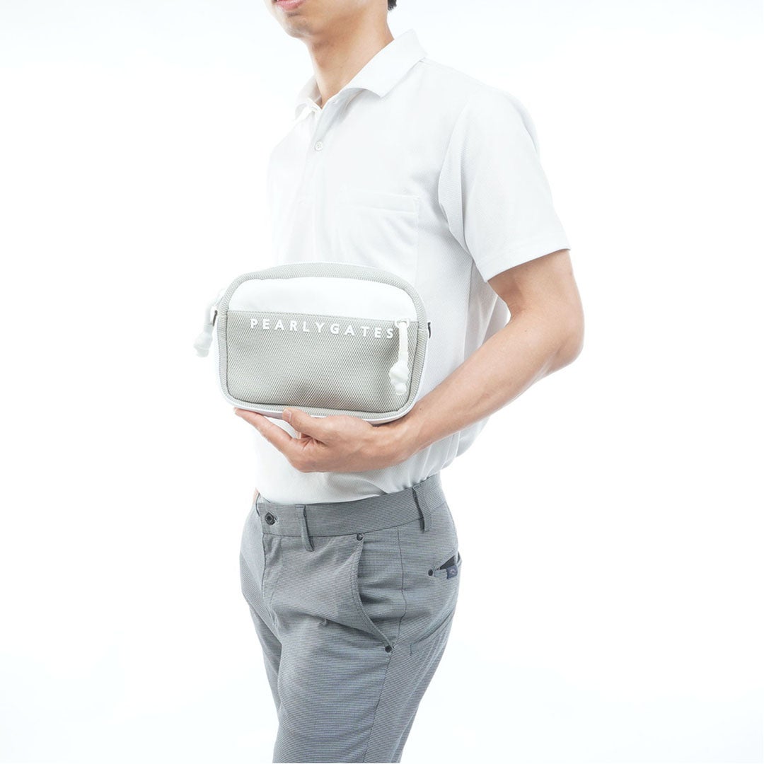 パーリーゲイツ]ユニセックス メッシュ×ラバーショルダーBAG | 【公式