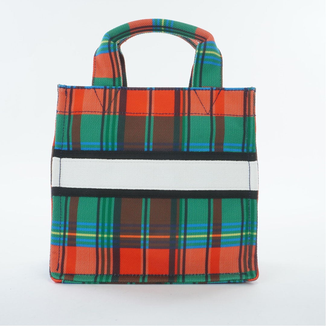 [パーリーゲイツ]ユニセックス マドラスチェック柄カートBAG　詳細2