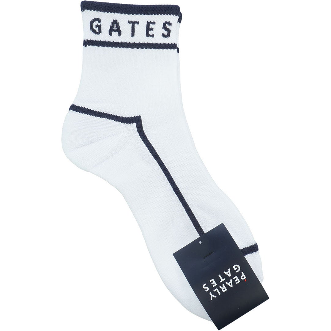 [パーリーゲイツ]メンズ パイピングショートSOX　詳細1