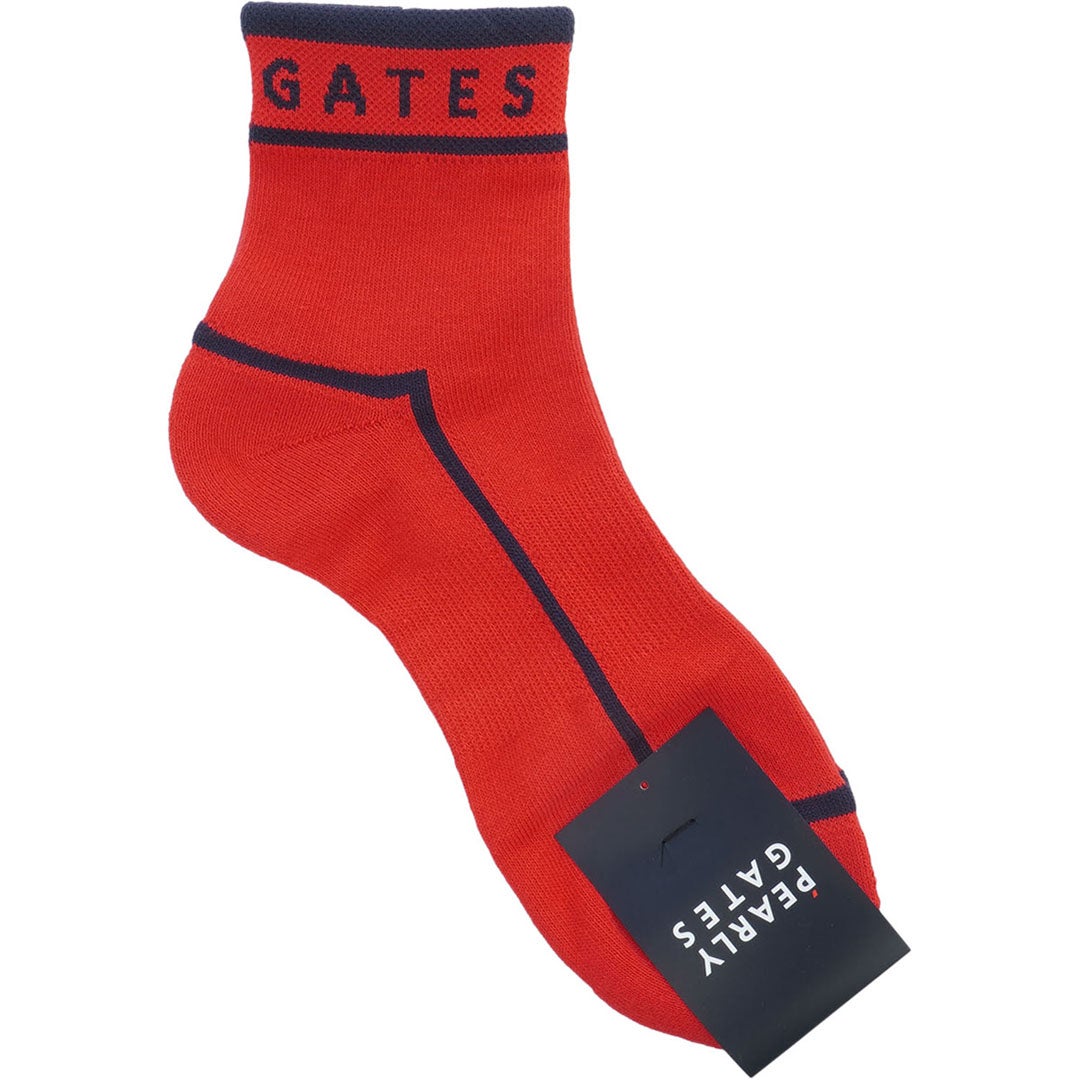 [パーリーゲイツ]メンズ パイピングショートSOX　詳細3