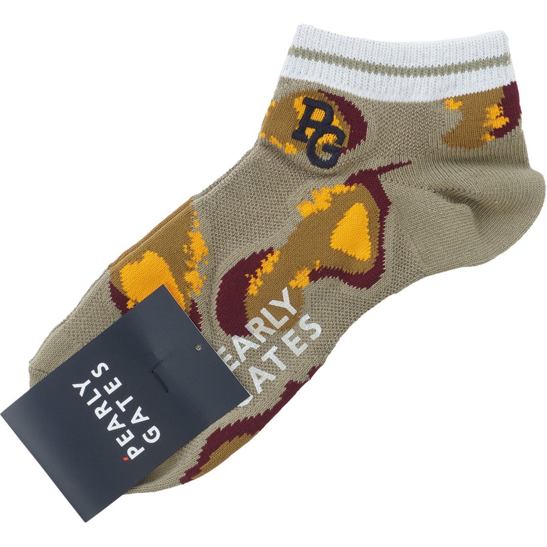 [パーリーゲイツ]メンズ ゴルフ場柄アンクルSOX　詳細2