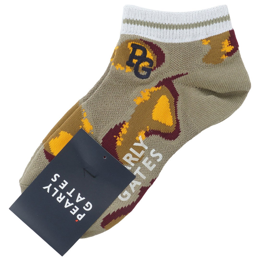 [パーリーゲイツ]レディース ゴルフ場柄アンクルSOX　詳細2
