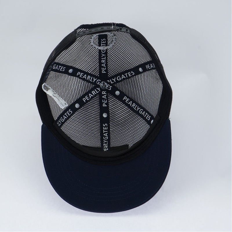 [パーリーゲイツ]メンズ ALLメッシュフラットブリムCAP　詳細4