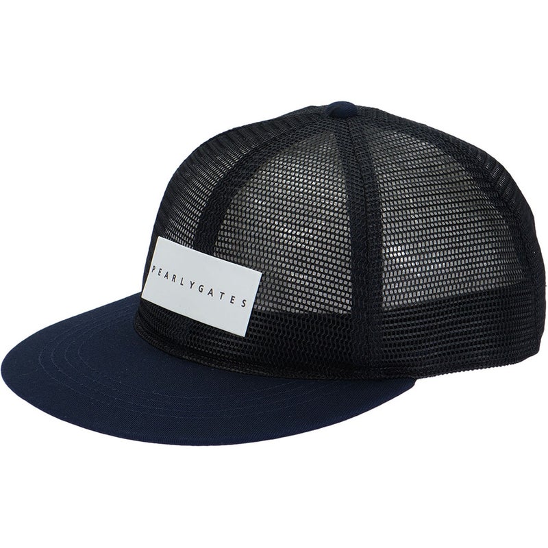 [パーリーゲイツ]メンズ ALLメッシュフラットブリムCAP　詳細6