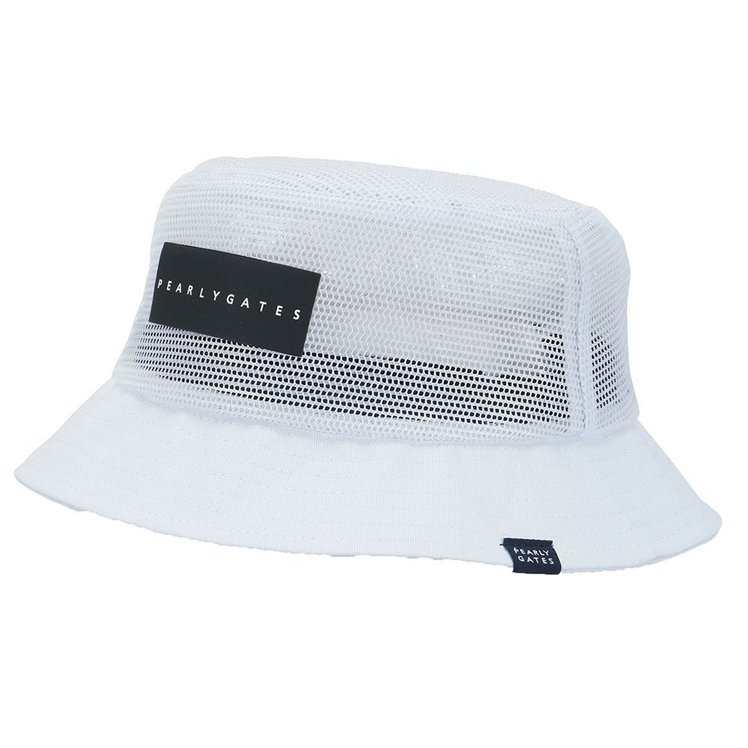[パーリーゲイツ]メンズ ALLメッシュHAT　詳細1