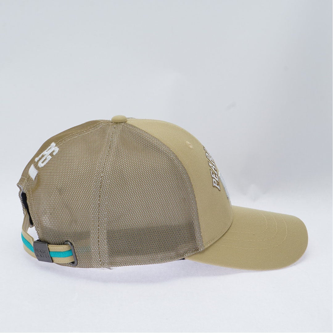 [パーリーゲイツ]メンズ カレッジロゴメッシュツイルCAP　詳細2
