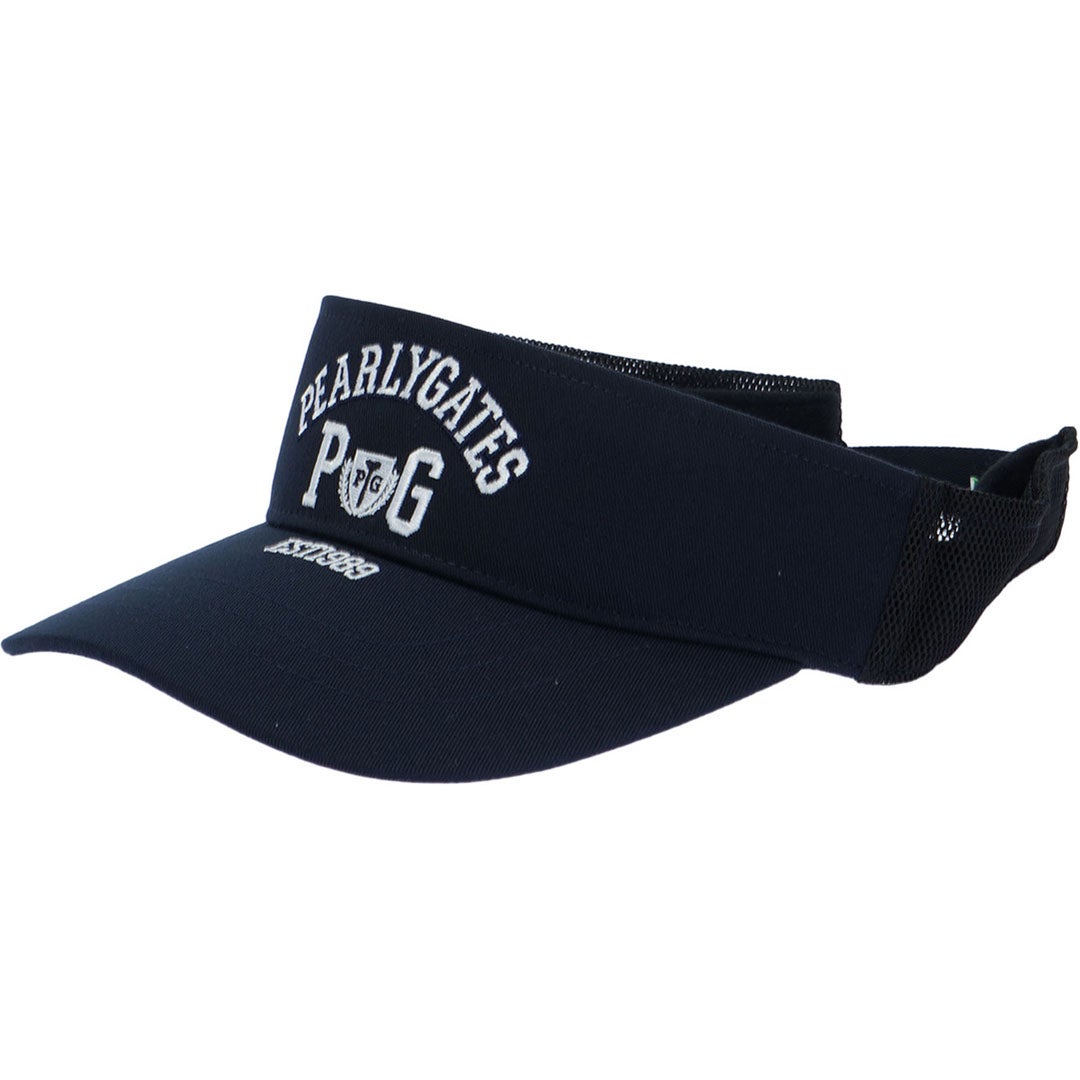 [パーリーゲイツ]メンズ カレッジロゴメッシュツイルVISOR　詳細7