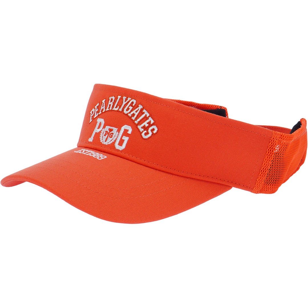 [パーリーゲイツ]メンズ カレッジロゴメッシュツイルVISOR　詳細8