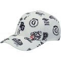 [パーリーゲイツ]メンズ カレッジロゴ柄サッカーCAP　詳細1