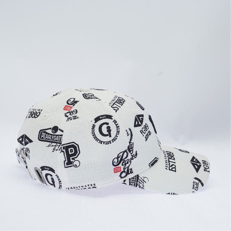 [パーリーゲイツ]メンズ カレッジロゴ柄サッカーCAP　詳細2