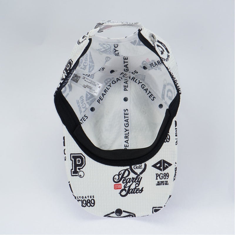 [パーリーゲイツ]メンズ カレッジロゴ柄サッカーCAP　詳細4