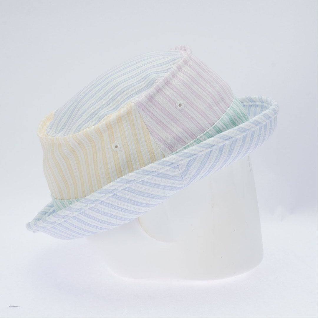 【美品】パーリーゲイツ ストライプ柄ハット パーリーゲイツ]メンズ ランダムストライプ柄HAT | 【公式】ヤマニゴルフ