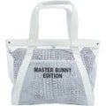 MASTER BUNNY EDITION マスターバニーエディション メンズ レディース ユニセックス リピートロゴメッシュトートBAG MBMG62FF ホワイト 詳細1