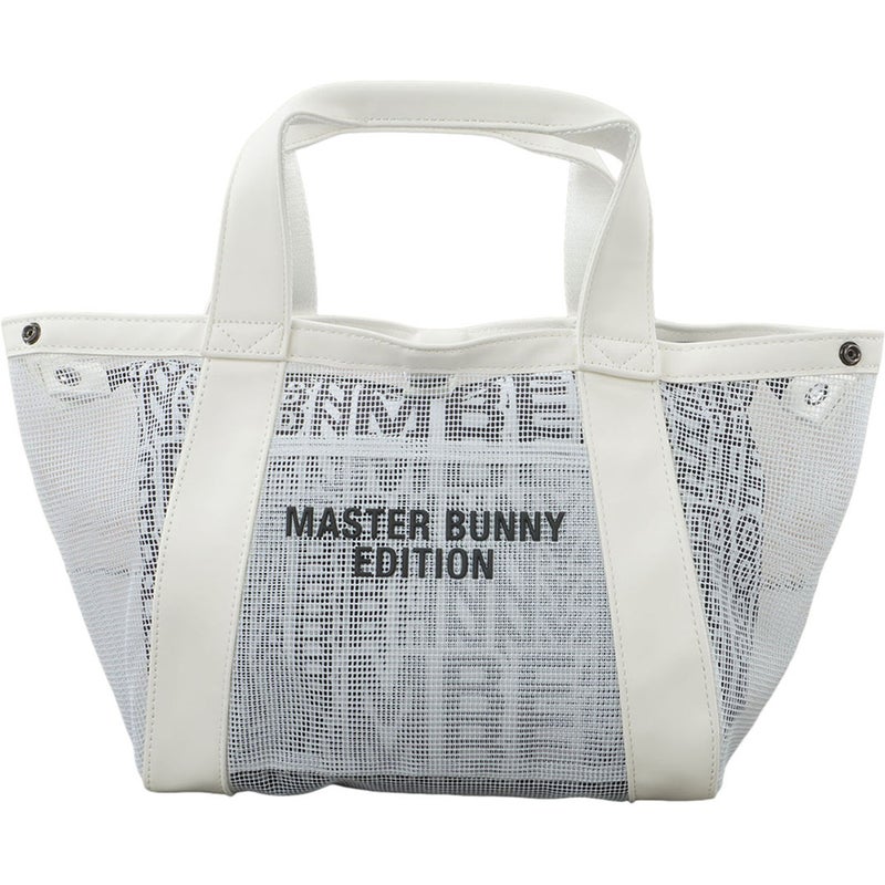 MASTER BUNNY EDITION マスターバニーエディション メンズ レディース ユニセックス リピートロゴメッシュカートBAG MBMG62GF ホワイト 詳細1