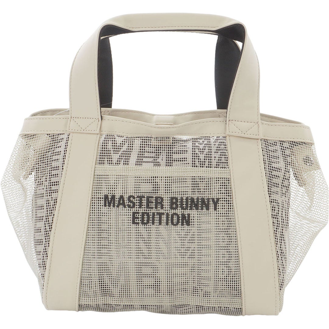 MASTER BUNNY EDITION マスターバニーエディション メンズ レディース ユニセックス リピートロゴメッシュカートBAG MBMG62GF ベージュ 詳細8