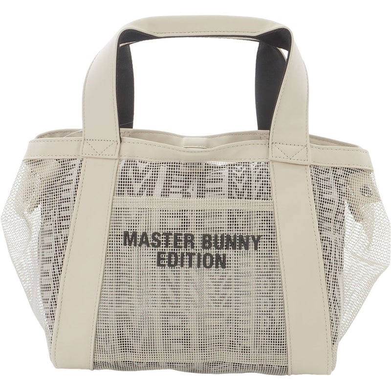 MASTER BUNNY EDITION マスターバニーエディション メンズ レディース ユニセックス リピートロゴメッシュカートBAG MBMG62GF ベージュ 詳細8