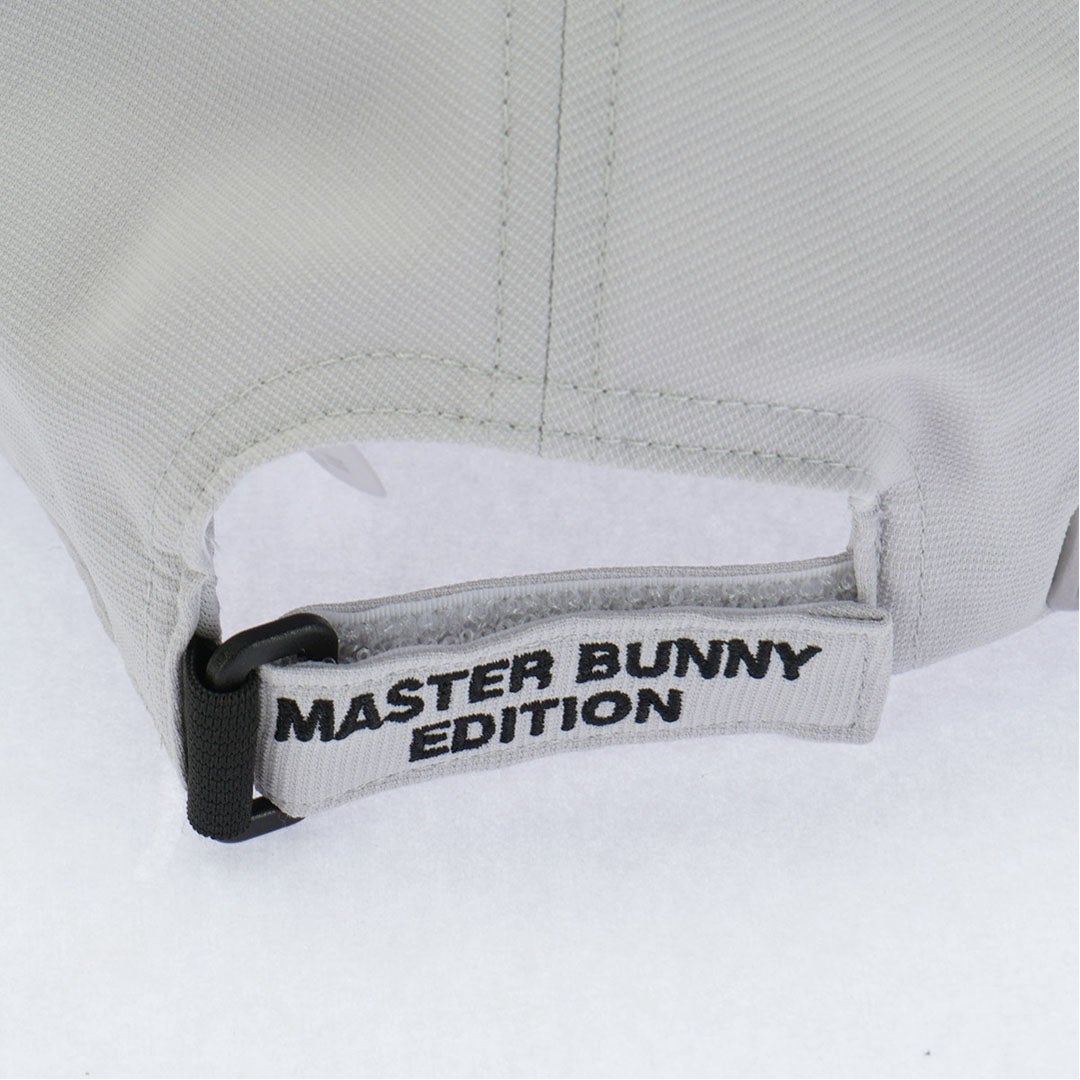 MASTER BUNNY EDITION [マスターバニーエディション]ユニセックス 見切りロゴ氷撃CAP グレー　詳細3