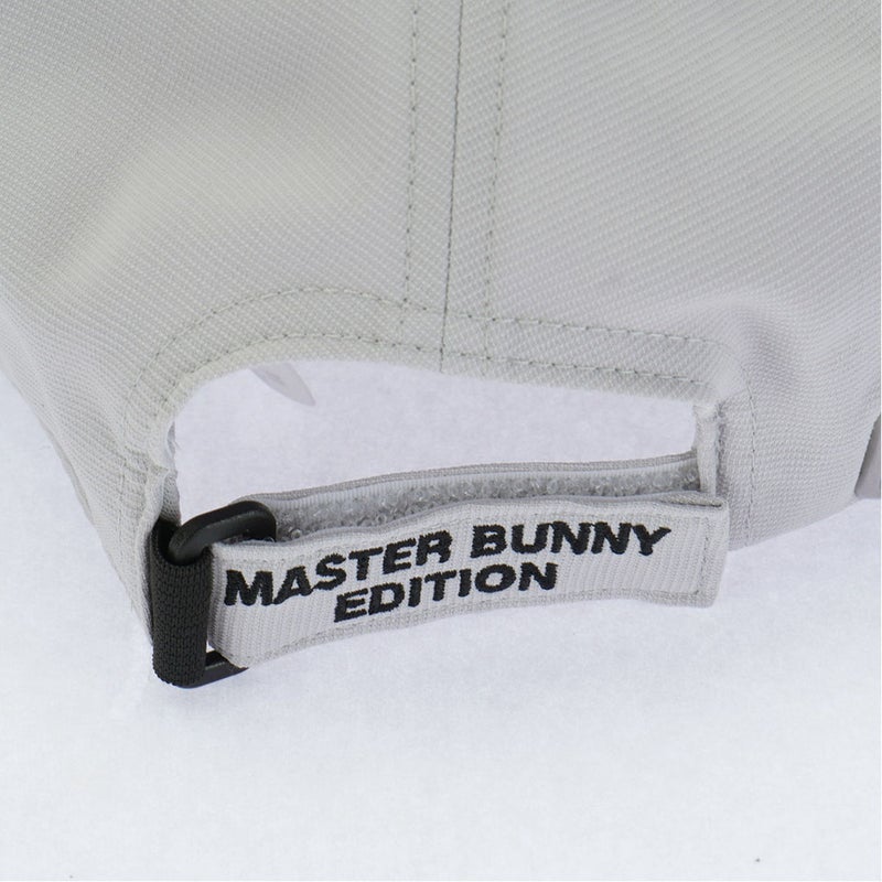 MASTER BUNNY EDITION [マスターバニーエディション]ユニセックス 見切りロゴ氷撃CAP グレー　詳細3