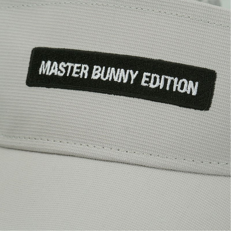 MASTER BUNNY EDITION [マスターバニーエディション]ユニセックス 見切りロゴ氷撃VISOR グレー　詳細5