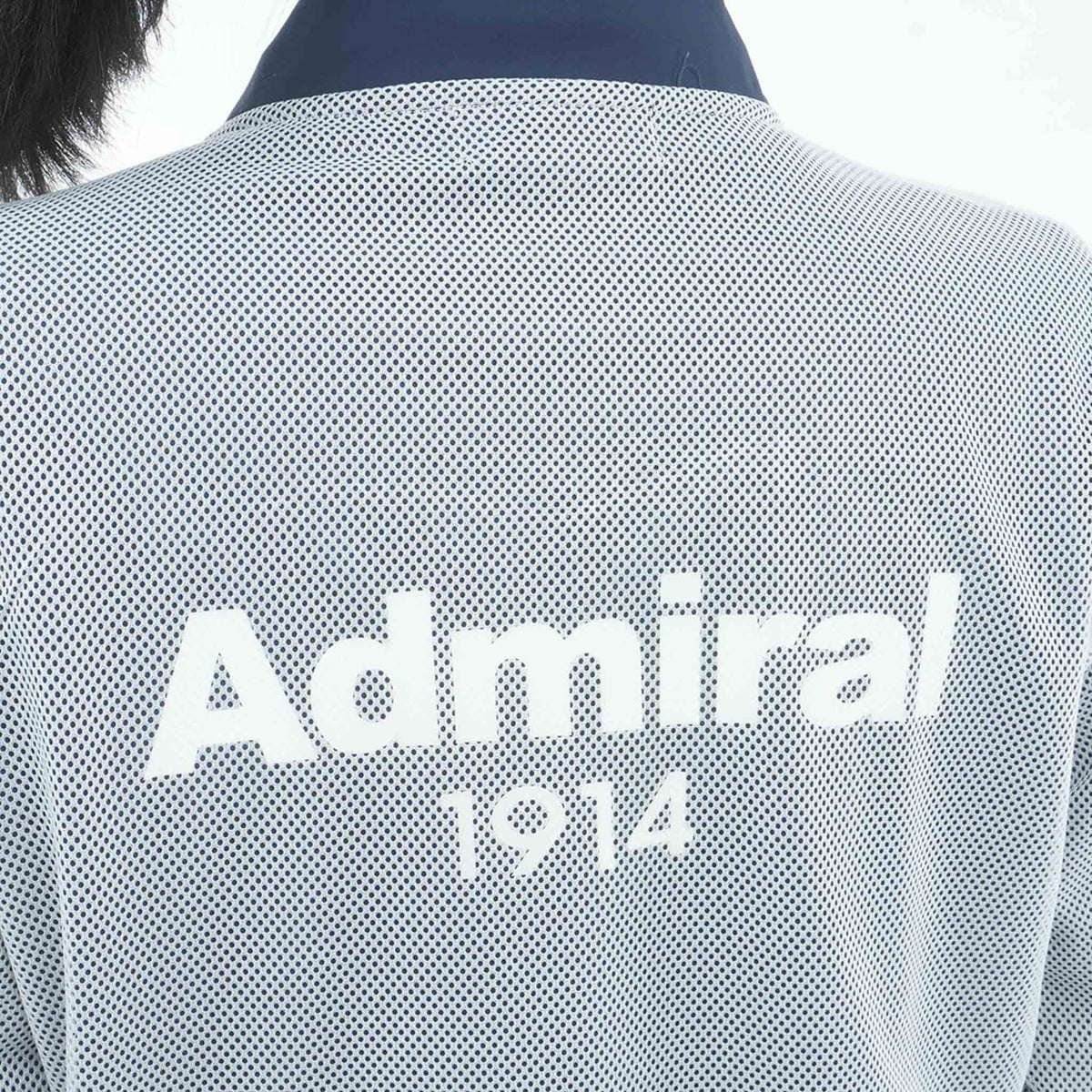 [アドミラル ゴルフ]　Admiral GOLF　レディース メッシュレイヤード ウィンドジャケット　オフホワイト　詳細6