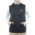 [アドミラル ゴルフ]　Admiral GOLF　レディース ダンボール フーディーベスト　ブラック