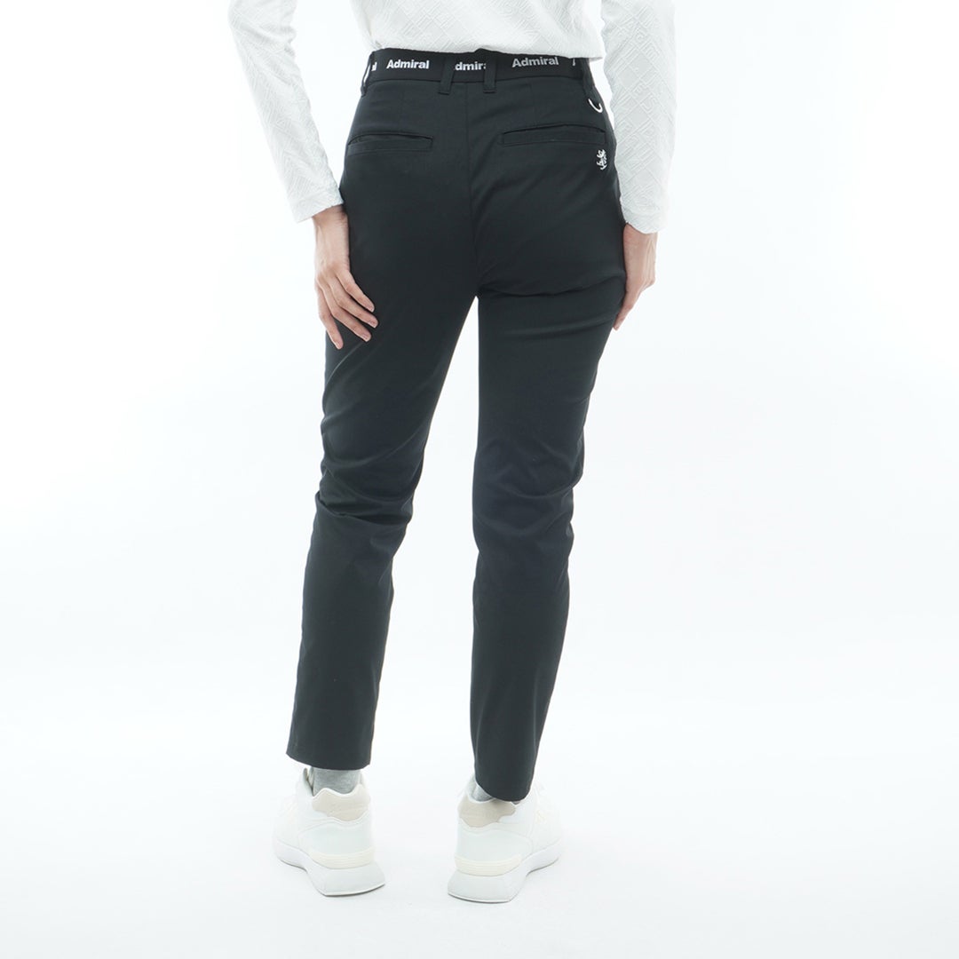  [アドミラル ゴルフ]　Admiral GOLF　レディース 4WAYストレッチ アンクルパンツ  ADLA660 ブラック　詳細3