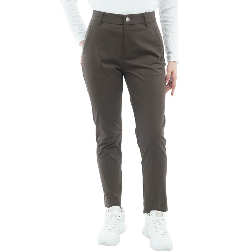  [アドミラル ゴルフ]　Admiral GOLF　レディース 4WAYストレッチ アンクルパンツ  ADLA660 ブラウン　詳細