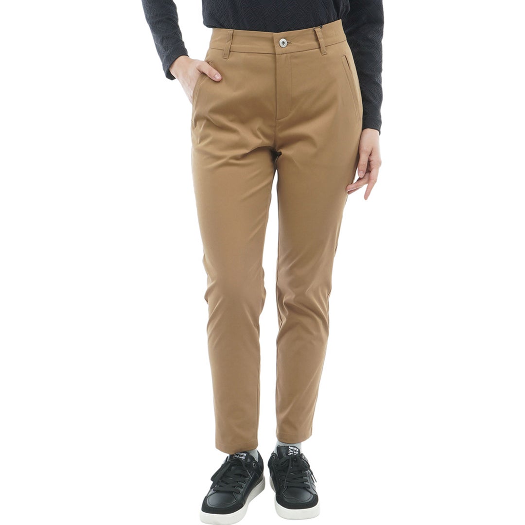  [アドミラル ゴルフ]　Admiral GOLF　レディース 4WAYストレッチ アンクルパンツ  ADLA660 ベージュ　詳細