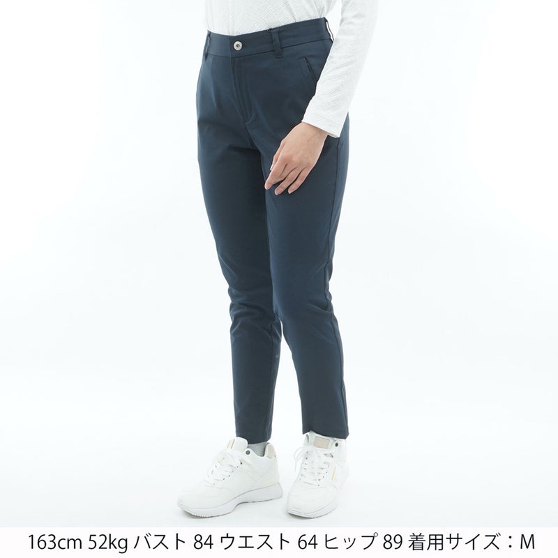  [アドミラル ゴルフ]　Admiral GOLF　レディース 4WAYストレッチ アンクルパンツ  ADLA660 ネイビー　詳細1
