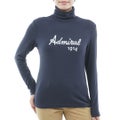 [アドミラル ゴルフ] Admiral GOLF レディース スエード起毛 タートルネックシャツ ADLA665 ネイビー　詳細