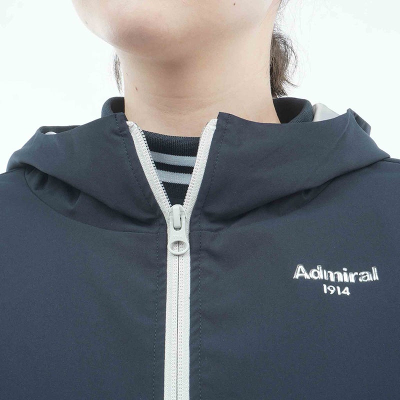 [アドミラル ゴルフ] Admiral GOLF レディース エアポカ 中綿ジャケット ADLA668 ネイビー　詳細6