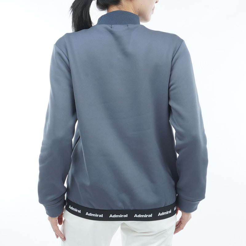 [アドミラル ゴルフ]Admiral GOLF レディース カルイシ ボトルネック プルオーバー ADLA671 グレー　詳細2